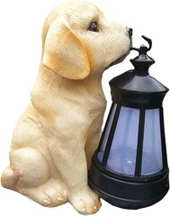 Puutarhavalot Puppy Solar Lamp Hartsi Pihan koristelu Puutarha hinta ja tiedot | Puutarha- ja ulkovalot | hobbyhall.fi