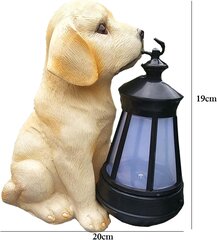 Puutarhavalot Puppy Solar Lamp Hartsi Pihan koristelu Puutarha hinta ja tiedot | Puutarha- ja ulkovalot | hobbyhall.fi