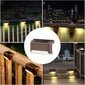 Solar Deck Lights LED Solar Step Light IP65 vedenpitävä ulkokäyttöön hinta ja tiedot | Puutarha- ja ulkovalot | hobbyhall.fi