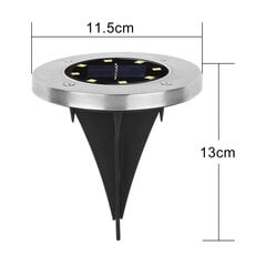 Aurinkovalot puutarhan aurinkolamppulamppuihin aurinkolamppujen pylväslamppu hinta ja tiedot | Puutarha- ja ulkovalot | hobbyhall.fi