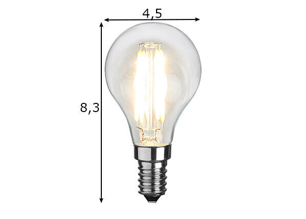 LED sähkölamppu E14 2,2 W hinta ja tiedot | Lamput | hobbyhall.fi