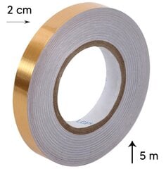 Koristeellinen teippi Perfee, 2cm x 50m hinta ja tiedot | Tapetit | hobbyhall.fi