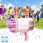 Bubble Machine, jossa 69 reikää ja LED-valot, Bubble Gun hinta ja tiedot | Hiekkalelut ja rantalelut | hobbyhall.fi