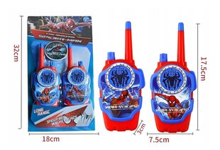 Lasten radiopuhelimet 2 kpl Spiderman "Spiderman" hinta ja tiedot | Pihapelit ja ulkopelit | hobbyhall.fi