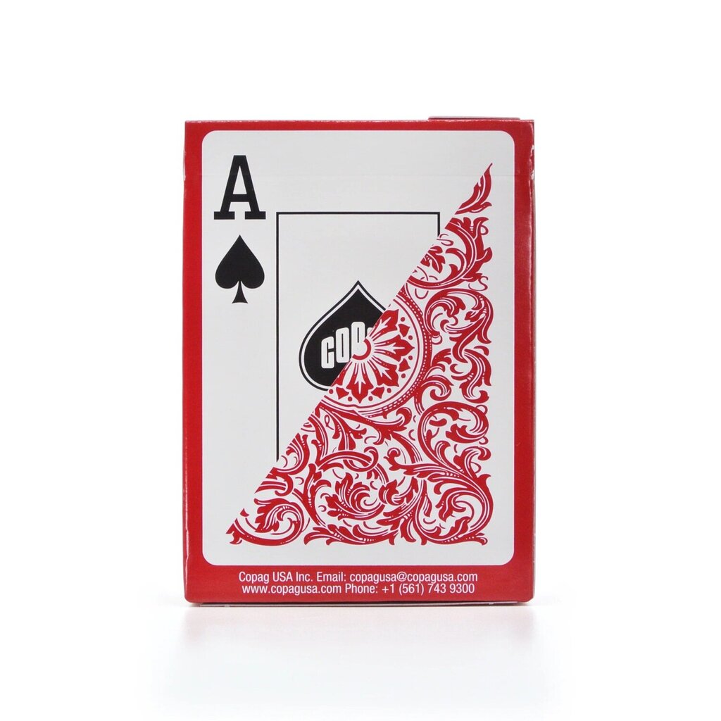 Copag 1546 Elite Poker Size - Jumbo Index -pelikortit (punainen) hinta ja tiedot | Lautapelit ja älypelit | hobbyhall.fi