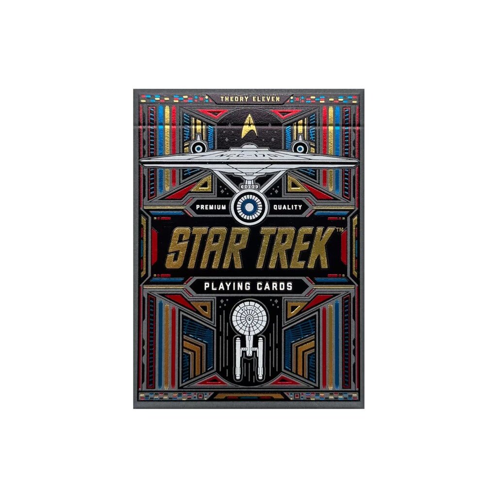 Theory11 Star Trek Dark Edition -pelikortit hinta ja tiedot | Lautapelit ja älypelit | hobbyhall.fi