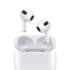 Apple AirPods (3rd generation) with MagSafe Charging Case - MME73ZM/A hinta ja tiedot | Kuulokkeet | hobbyhall.fi