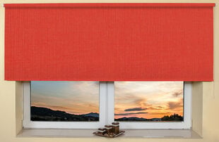 Seinälle tai kattoon kiinnitettävät rullaverho 180x170 cm, 888 Punainen hinta ja tiedot | Rullaverhot | hobbyhall.fi