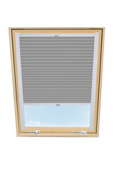 Taitettava verho kattoikkunaan Velux, 78x160 cm, halli B-307000 hinta ja tiedot | Rullaverhot | hobbyhall.fi