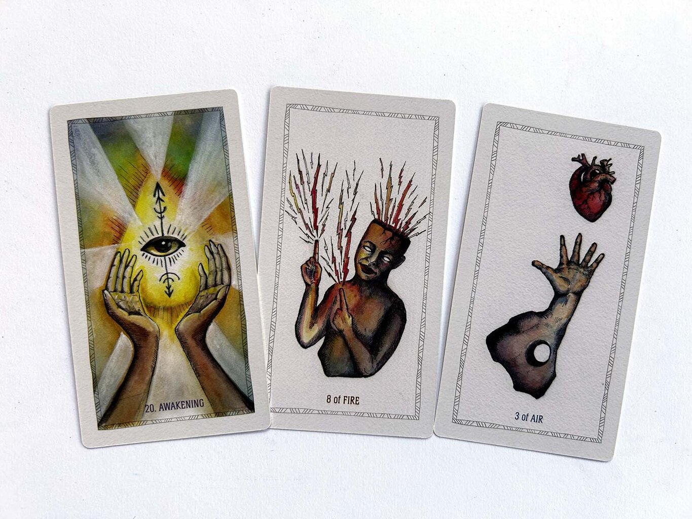 Schiffer Publishing The Awakening Tarot: Elemental Approach Tarot -kortit hinta ja tiedot | Esoteria | hobbyhall.fi