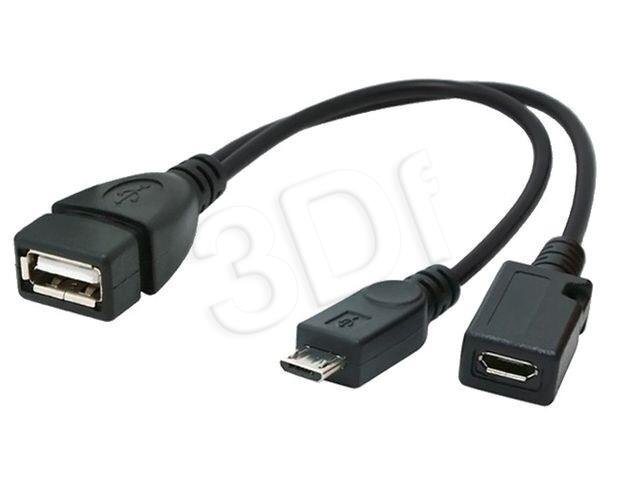 -Adapteri Gembird USB A -> 2x USB B, 15cm hinta ja tiedot | Adapterit | hobbyhall.fi