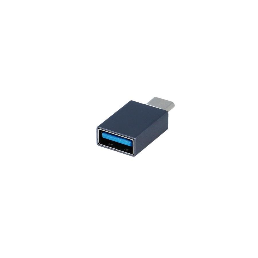 Adapter Type-C to USB Mocco Universal OTG Connection Silver hinta ja tiedot | Puhelinkaapelit | hobbyhall.fi