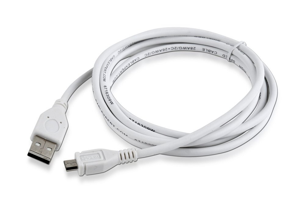 Cablexpert Micro-USB kaapeli 1,8 m hinta ja tiedot | Puhelinkaapelit | hobbyhall.fi