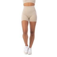 Carpatree Naisten / naisten Blaze saumattomat shortsit, Kauramaito Beige UTCC123_oatmilkbeige hinta ja tiedot | Naisten shortsit | hobbyhall.fi