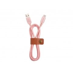 Kaapeli Tellur USB / Type-C, 1m, vaaleanpunainen / kultainen hinta ja tiedot | Tellur Puhelimet, älylaitteet ja kamerat | hobbyhall.fi