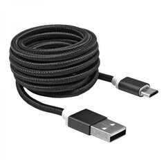 Sbox USB-10315B, USB-MicroUSB, 1,5 m hinta ja tiedot | Puhelinkaapelit | hobbyhall.fi