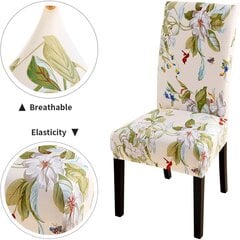 Ruokapöydän tuoli Slipcover Stretch 4 osaa Universal Chair Cover Hinta hinta ja tiedot | Muut huonekalutarvikkeet | hobbyhall.fi