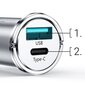 Joyroom kaksiporttinen mini USB Type C hinta ja tiedot | Puhelimen laturit | hobbyhall.fi