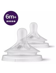 Philips Avent Natural Response -tutti, 6+ kk, 2 kpl. hinta ja tiedot | Tuttipullot ja tarvikkeet | hobbyhall.fi