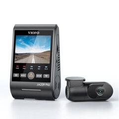 VIOFO A229 PRO 2CH Dashcam (etu- ja takakamera) hinta ja tiedot | Autokamerat | hobbyhall.fi