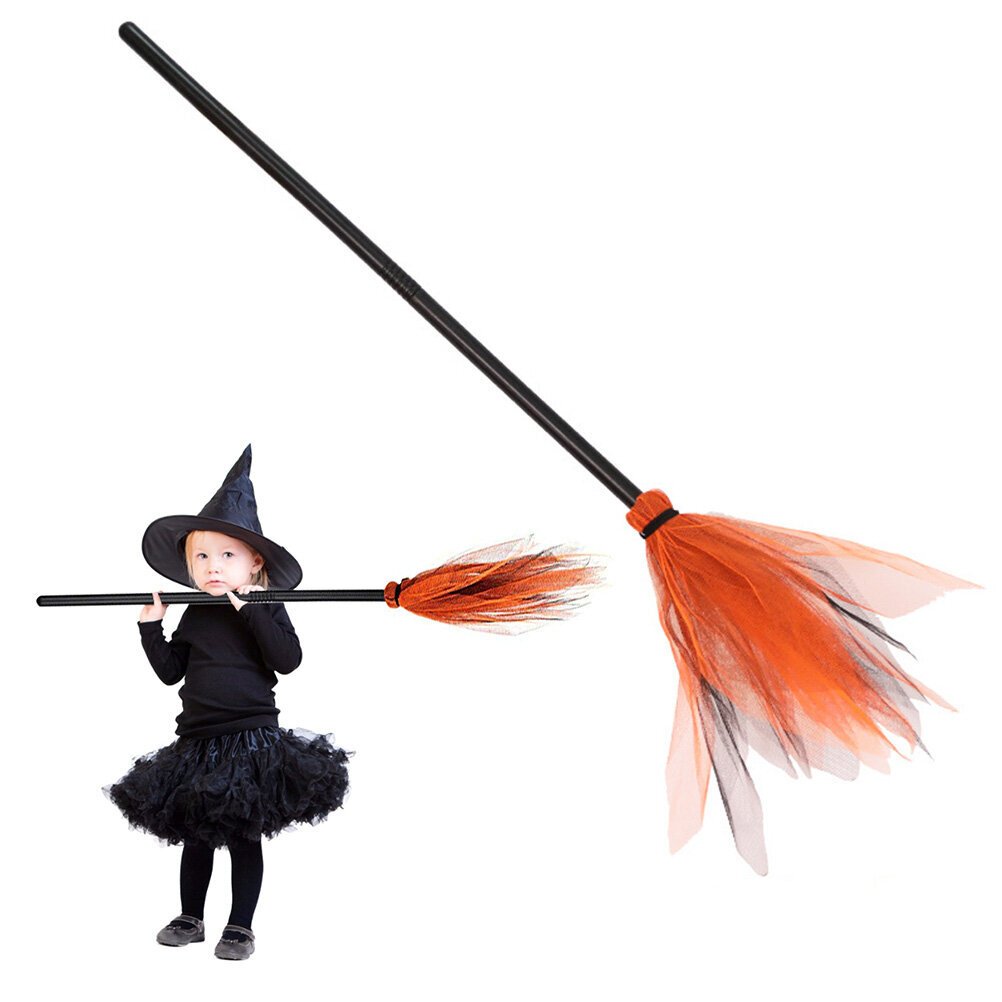 Halloween Witch Broom Muoviset luudan rekvisiitta pukujuhliin Halloween-koristeluun hinta ja tiedot | Varsi-imurit | hobbyhall.fi