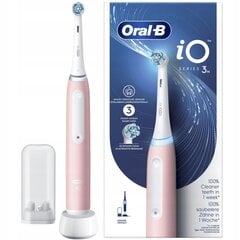 Oral-b iO Series 3 Blush Pink -hammasharja hinta ja tiedot | Suuhygienia | hobbyhall.fi