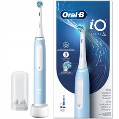 Oral-B iO Series 3 Ice Blue -hammasharja Oral-B iO Series 3 Ice Blue -hammasharja hinta ja tiedot | Suuhygienia | hobbyhall.fi