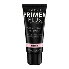GOSH Primer Plus+ Pore & Wrinkle Minimizer -meikinpohjustusvoide, 30 ml hinta ja tiedot | Meikkivoiteet ja puuterit | hobbyhall.fi