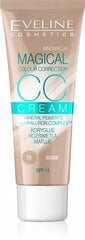 Sävyttävä mattavoide Eveline Magical Color Correction CC Cream SPF15 30 ml, 53 Beige hinta ja tiedot | Meikkivoiteet ja puuterit | hobbyhall.fi