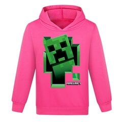 Minecraft-puuvillahuppari Ruusunpunainen hinta ja tiedot | Poikien puserot, liivit ja jakut | hobbyhall.fi