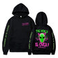 Hip-Hop Singer Unisex Casual -hupparit Musta A5 J0609 hinta ja tiedot | Miesten kerrastot | hobbyhall.fi