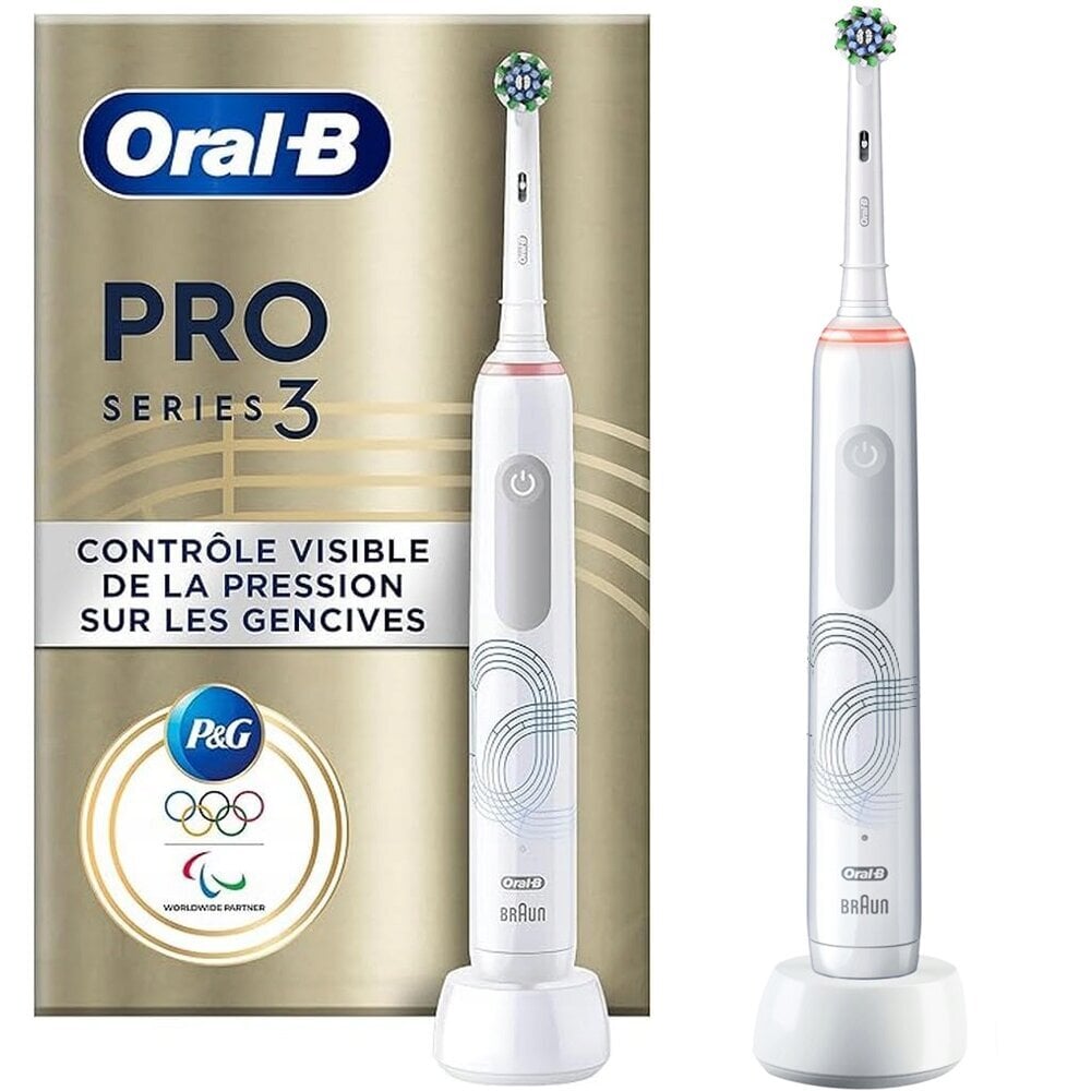 Oral-B Pro 3 3000 Olympia Special Edition -hammasharja hinta ja tiedot | Sähköhammasharjat | hobbyhall.fi