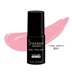 Geelikynsilakka "Sincero Salon", 6 ml, I feel pretty, 011 hinta ja tiedot | Kynsilakat ja kynsienhoitotuotteet | hobbyhall.fi