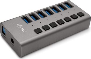 ITEC U3CHARGEHUB7 hinta ja tiedot | Adapterit | hobbyhall.fi