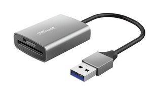 Muistikortinlukija Trust Dalyx USB-A / SD / microSD, 8 cm hinta ja tiedot | Adapterit | hobbyhall.fi