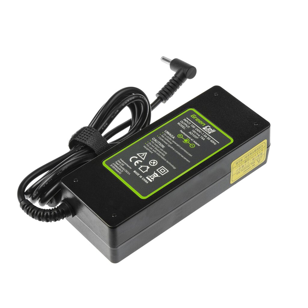 Green Cell Pro 19V, 90W, 4.74A hinta ja tiedot | Kannettavien tietokoneiden laturit | hobbyhall.fi