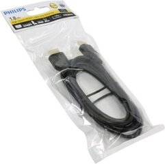 Philips SWV5401H / 10 HDMI 3D, UHD 2160P (4K), 1,8 m hinta ja tiedot | Kaapelit ja adapterit | hobbyhall.fi