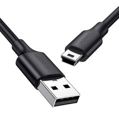 USB-mini USB-kaapeli UGREEN US132, 0,5 m (musta) kaina ir informacija | Puhelinkaapelit | hobbyhall.fi