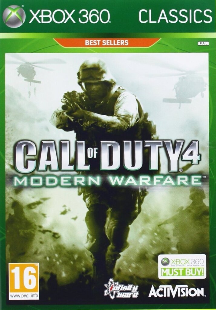 Xbox 360 peli Call of Duty 4: Modern Warfare - Xbox One Compatible hinta ja tiedot | Tietokone- ja konsolipelit | hobbyhall.fi