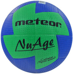 Käsipallo Meteor Nu Age Junior 1 4064, sininen/vihreä hinta ja tiedot | Käsipallo | hobbyhall.fi