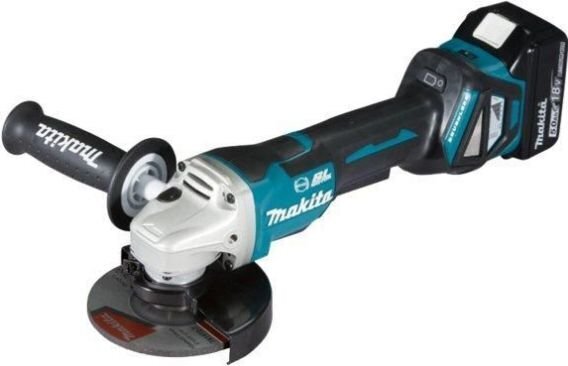 Akkukulmahiomakone Makita DGA518RTJU hinta ja tiedot | Hiomakoneet | hobbyhall.fi