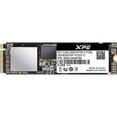 ADATA 512GB M.2 PCIe NVMe XPG SX8200 Pro hinta ja tiedot | Kovalevyt | hobbyhall.fi