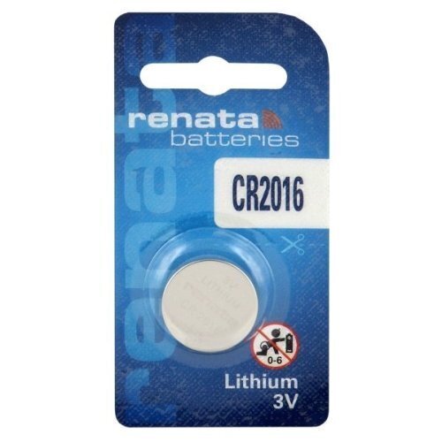 Renata CR2016-1BB, 1 kpl hinta ja tiedot | Kameran akut | hobbyhall.fi