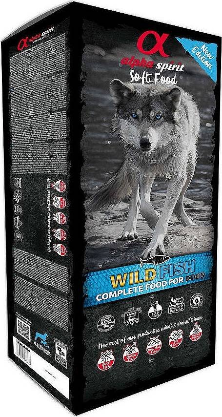 Alpha Spirit Wild Fish koiranruoka kalalla, 9kg hinta ja tiedot | Koiran kuivaruoka | hobbyhall.fi
