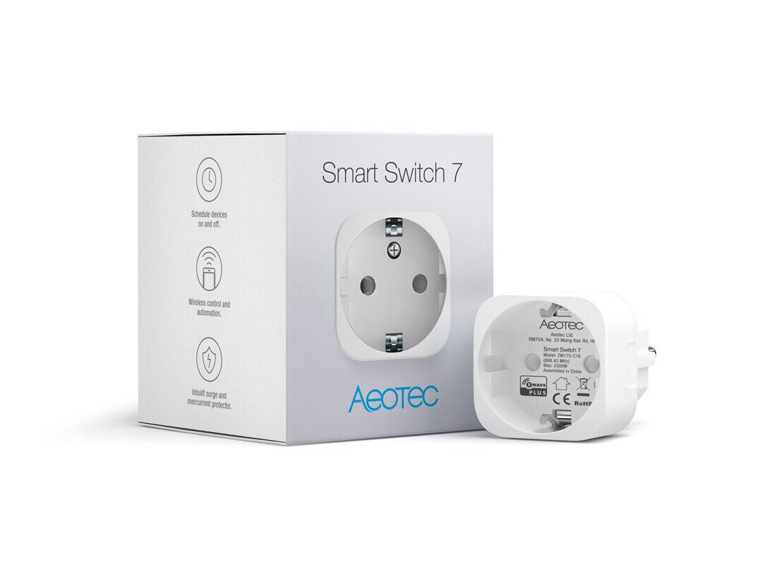 AEOTEC Smart Switch 7 Z-Wave Plus hinta ja tiedot | Älylaitteiden lisätarvikkeet | hobbyhall.fi