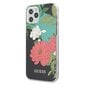 GUHCP12LIMLFL01 Guess PC/TPU Flower N.1 Suojakuori iPhone 12 Pro Max 6.7, musta hinta ja tiedot | Puhelimen kuoret ja kotelot | hobbyhall.fi