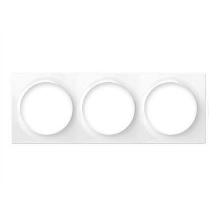 Fibaro Triple Cover Plate hinta ja tiedot | Kytkimet ja pistorasiat | hobbyhall.fi