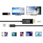 Choetech yksisuuntainen C-tyypin USB-näytön videokaapeli - Näyttöportti 4K 1,8 m musta (XCP-1801BK) hinta ja tiedot | Puhelinkaapelit | hobbyhall.fi