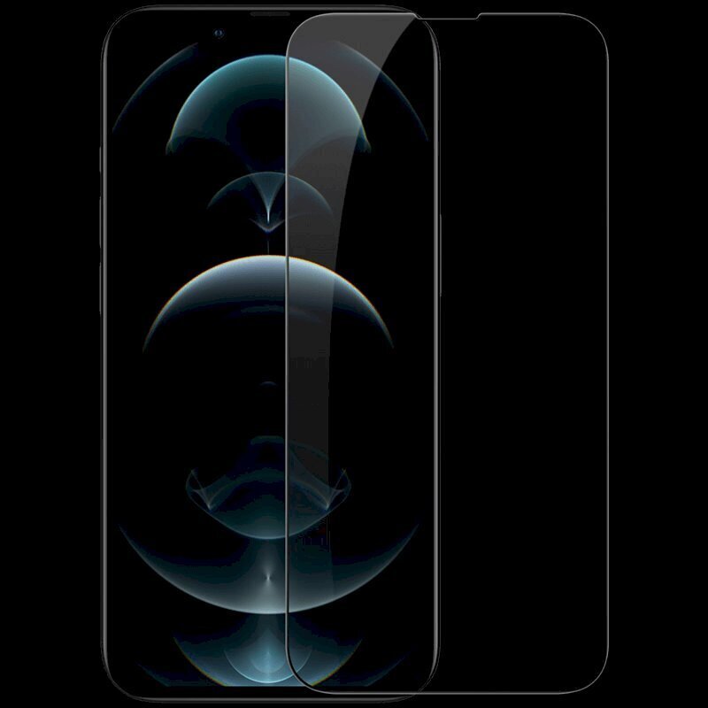 Näytönsuoja Nillkin CP + PRO Ultra Thin Full Coverage Tempered Glass, jossa on kehys 0,2 mm 9H, sopii iPhone 13 Pro:lle / iPhone 13:lle hinta ja tiedot | Näytönsuojakalvot ja -lasit | hobbyhall.fi