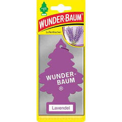 .Ilmanraikastin Wunder-Baum Tree Lavender hinta ja tiedot | Ilmanraikastimet autoon | hobbyhall.fi